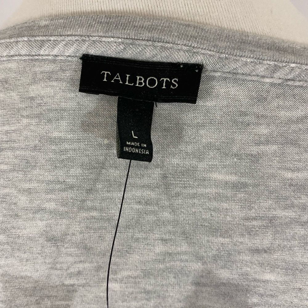 NWT Talbots Lace Border Top - Picture 5 of 8